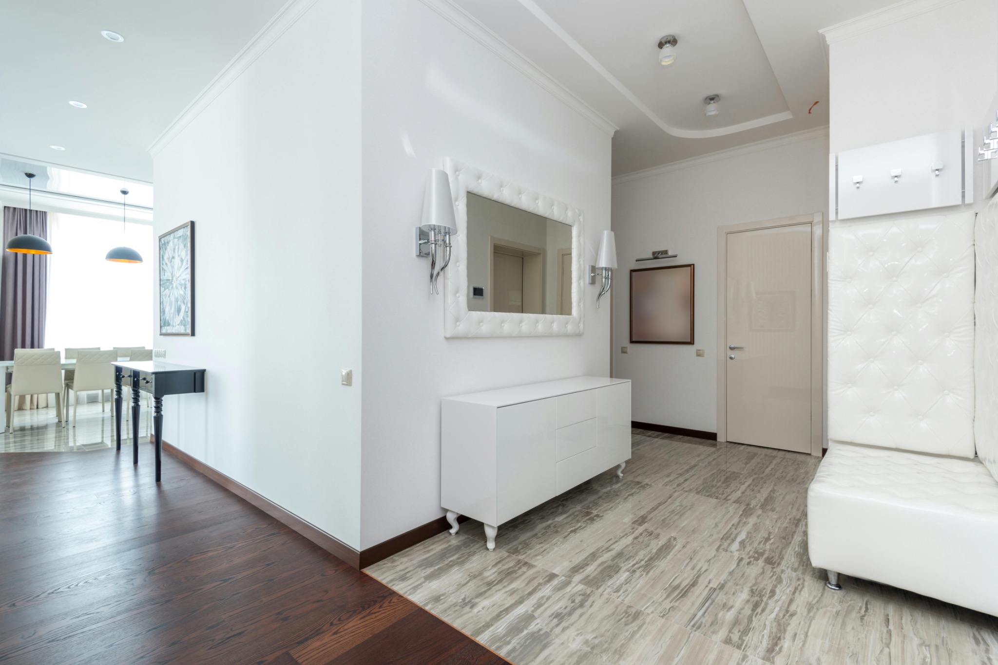 Bright cleared interior representing a home ready for its next step